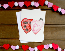 Load image into Gallery viewer, Love Bug - Isopod Valentine&#39;s Day Card
