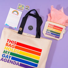 Load image into Gallery viewer, Gay agenda pouch
