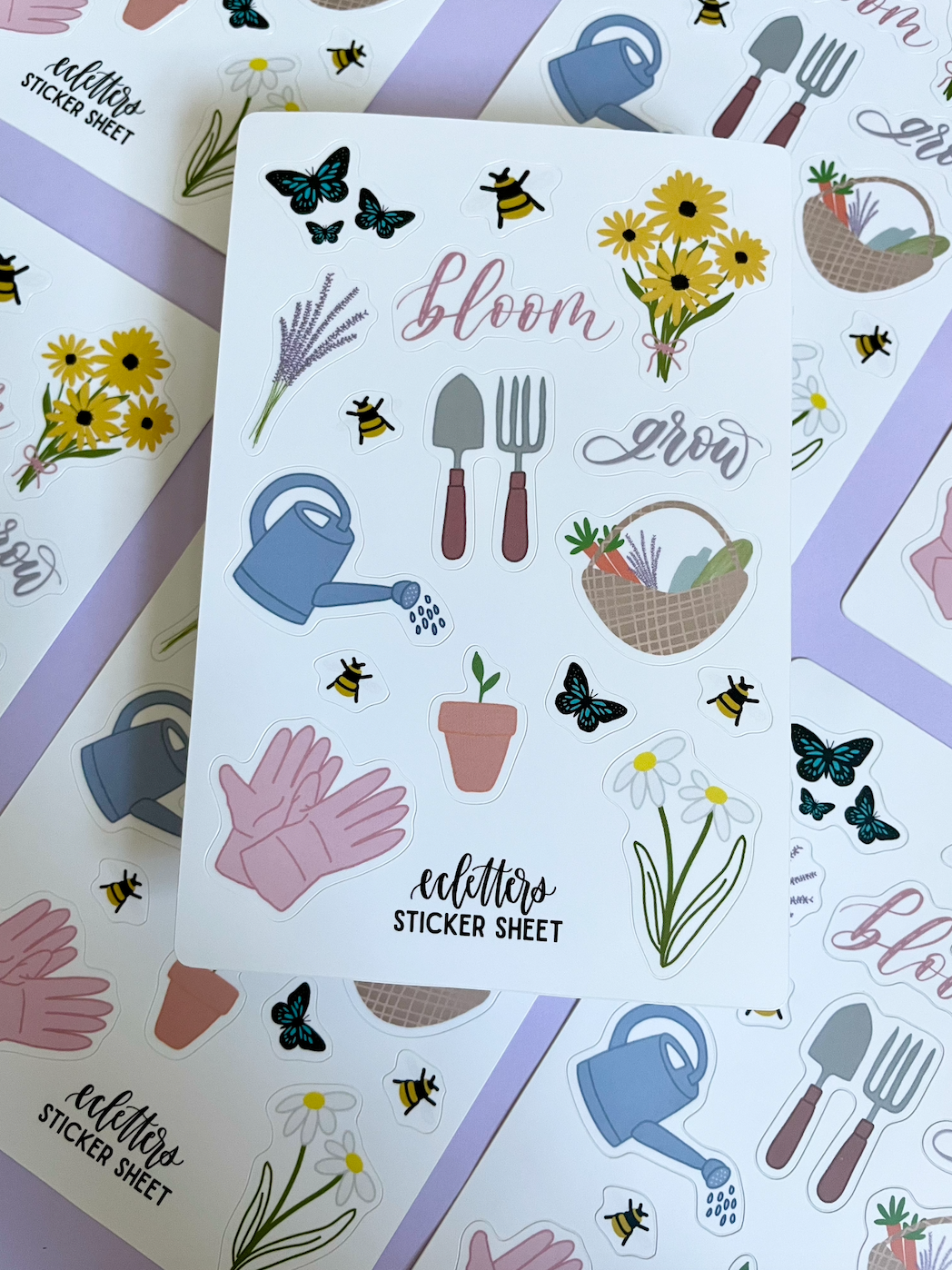 Garden Sticker Sheet