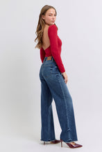 Load image into Gallery viewer, Judy Blue Full Size Raw Hem Mid Rise Jeans
