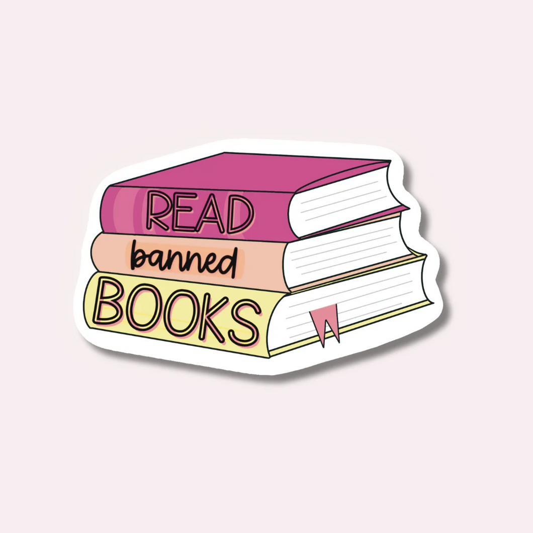 Read Banned Books Sticker