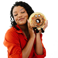 Load image into Gallery viewer, &quot;You Complete Me&quot; Plush Chocolate Donut
