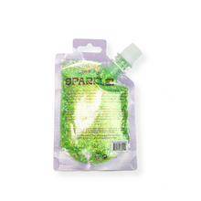 Load image into Gallery viewer, green-SPARKLE PARTY HAIR AND BODY GEL - SINGLE PACKS: GREEN ROCKETS
