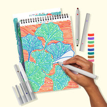 Load image into Gallery viewer, botanical FlowArt -Dot by Letter- Botanicals
