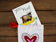 Load image into Gallery viewer, You Float My Goat - Punny Animal Valentine Card
