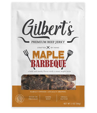 Load image into Gallery viewer, Maple Barbeque Jerky- 2oz &quot;A bold and smoky flavor with a sweet maple twist.&quot;
