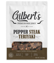 Load image into Gallery viewer, Pepper Steak Teriyaki Jerky- 2oz &quot;A gourmet steak with a touch of spice.
