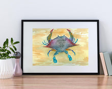 Load image into Gallery viewer, Shoreline Gem - Watercolor Print
