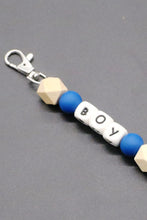 Load image into Gallery viewer, Letter Tassel Keychain
