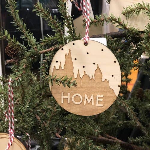 Hogwarts is Home Wooden Ornament