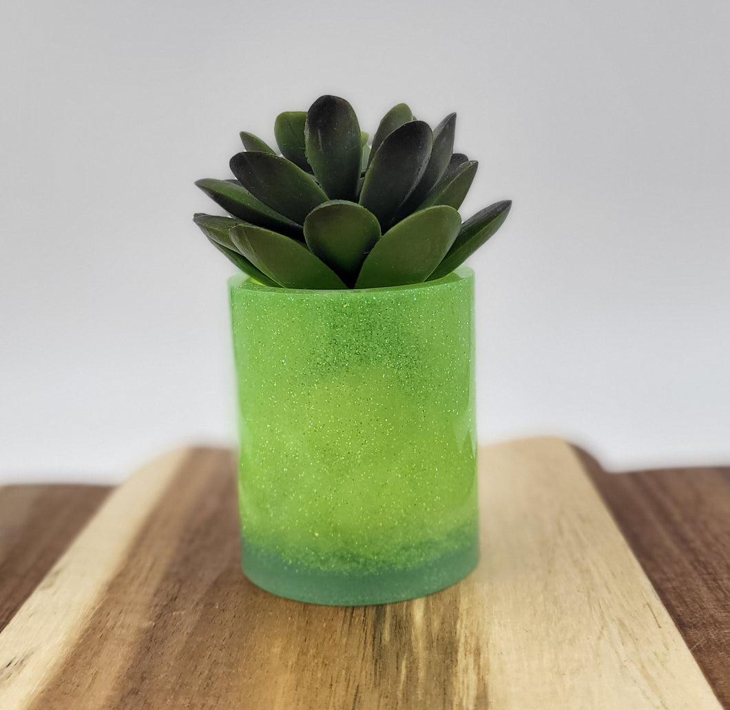 Green succulent