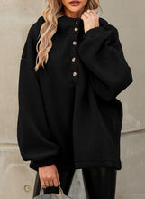 Load image into Gallery viewer, Sherpa Dropped Shoulder Long Sleeve Hoodie
