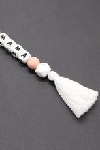 Load image into Gallery viewer, Letter Tassel Keychain
