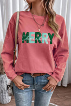 Load image into Gallery viewer, MERRY CHRISTMAS Round Neck Sweatshirt
