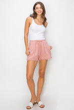 Load image into Gallery viewer, HYFVE Drawstring Cotton Gauze Frayed Shorts

