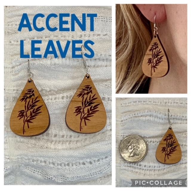 Accent Leaves Earrings