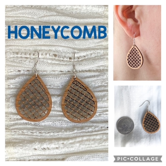 Honeycomb Earrings