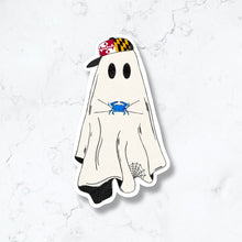 Load image into Gallery viewer, Maryland Hipster Ghost Sticker
