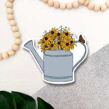 Load image into Gallery viewer, Black Eyed Susan Watering Can Sticker
