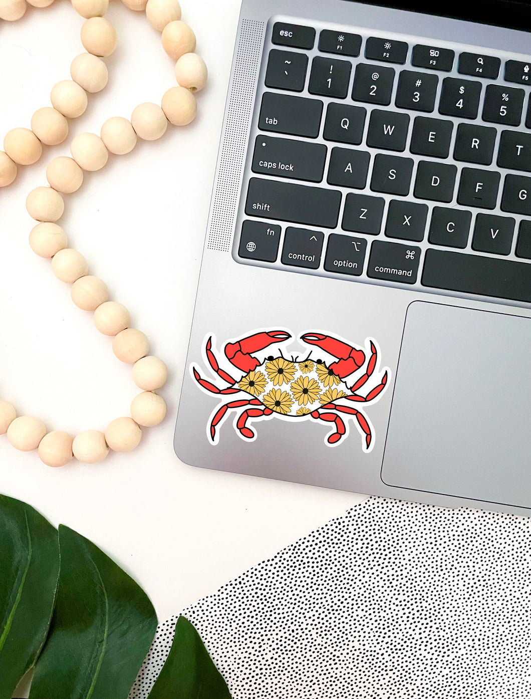Red Maryland Crab Sticker