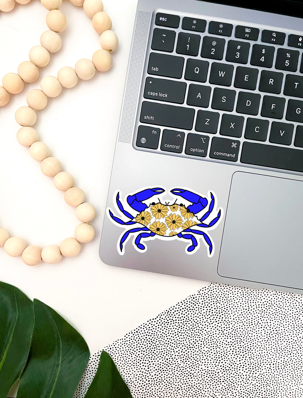 Blue Maryland Crab Sticker