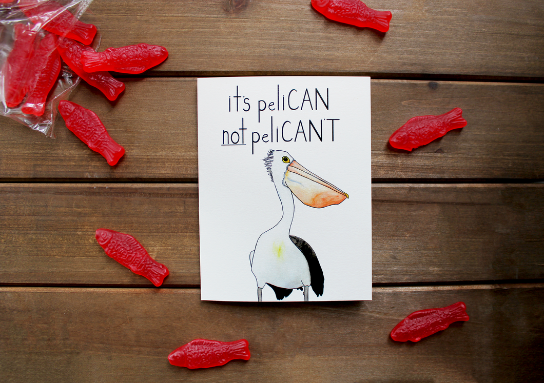 PeliCAN, Not Pelican't Card