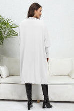 Load image into Gallery viewer, Open Front Dropped Shoulder Cardigan
