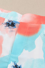 Load image into Gallery viewer, Printed Lace Trim Shorts with Pockets
