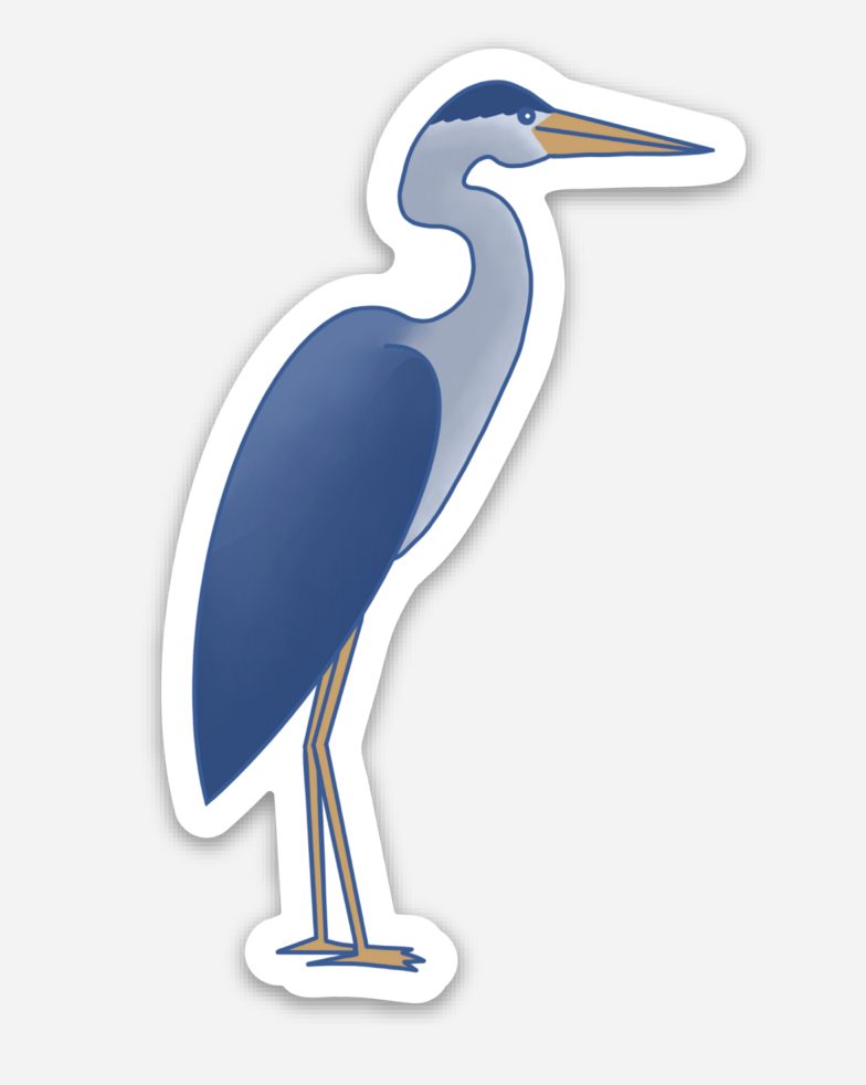 heron sticker