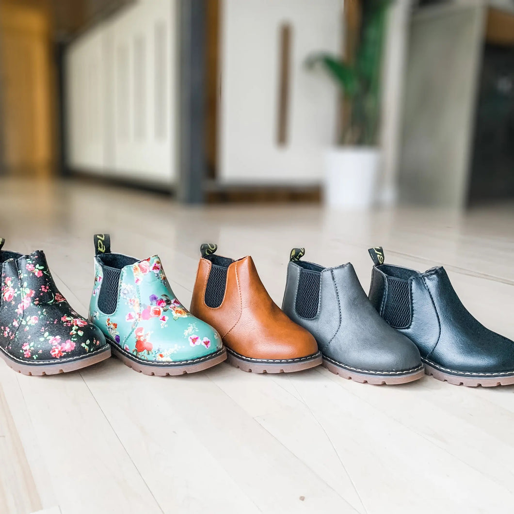 Toddler/Youth vegan leather bootie